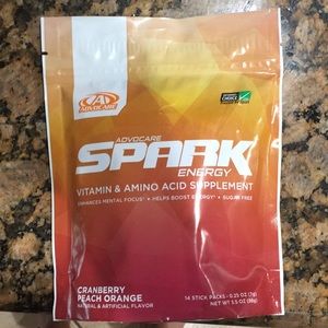 Advocare Spark cranberry peach orange